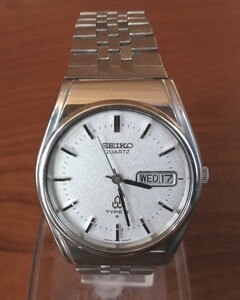 ☆ SEIKO QUARTZ TYPEⅡ 1977年製 7546-8080 ☆ 電池新品・ガラス風防新品・美品