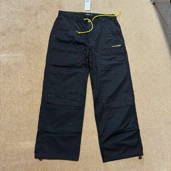 MULTI POCKET PANTS XLARGE - BLACK / 36inch