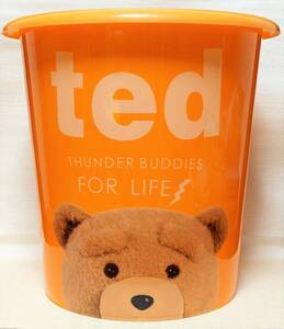 ted テッド ted2 ダストボックス ゴミ箱 ごみ箱 インテリア オレンジ B2211157