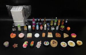 ミニチュア ドール 人形 フィギュア カスタムドール 撮影用 冷蔵庫 食品 飲料 セット B　B220626