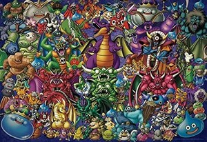 ドラゴンクエスト ドラクエ ジグソーパズル 1000ピース 35周年 ドラゴンクエスト モンスター集合編 51㎝×73.5㎝ B2402175