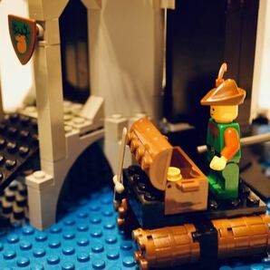 説明書付き LEGO 6077 森の人のとりで Forestmen's River Fortress 森の人 フォレストマン オールドレゴの画像7