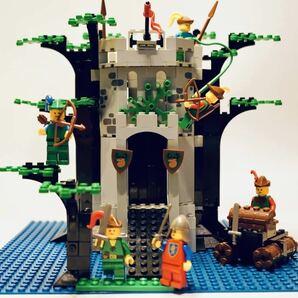 説明書付き LEGO 6077 森の人のとりで Forestmen's River Fortress 森の人 フォレストマン オールドレゴの画像1