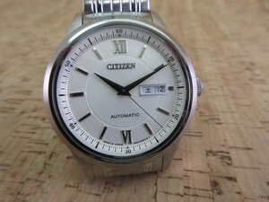 CITIZEN SS AT　シチズン 　8200-S104416 自動巻/純正ブレス/裏スケルトン/稼働品