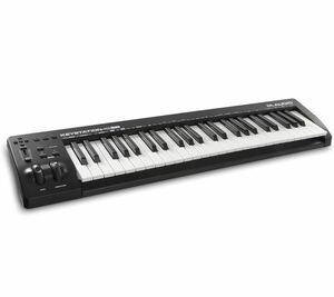USB MIDIキーボード ベロシティ対応49鍵盤 DAWの操作 ピアノ音源 音楽制作 ソフトウェア付属 Keystation49