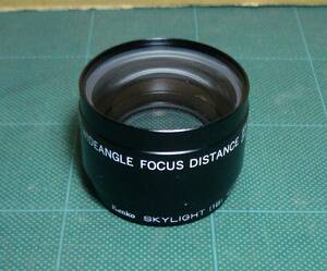 WIDEANGLE FOCUS DISTANCE　ワイドアングルフォーカスレンズ