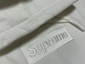新品 S Supreme Box Logo Hooded Sweatshirt White シュプリーム ボックス ロゴ フーディー パーカー ホワイト 白 2023 ステッカー