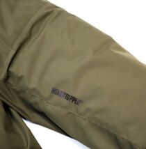 国内正規 ARC'TERYX LEAF Cold WX Jacket 15383 アークテリクス リーフ フーデッド ダウンジャケット ブルゾン WINDSTOPPER カーキ S S-29_画像8