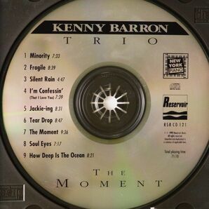 【RESERVOIR】ケニー・バロン KENNY BARRON TRIO THE MOMENT 名盤の画像3