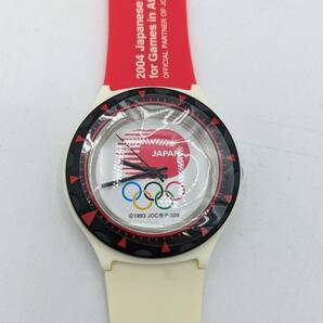 N34871 Swatch アテネオリンピック スウォッチ 記念 時計 クォーツ 電池式 オリンピック 腕時計 ユニセックス ファッション時計の画像1