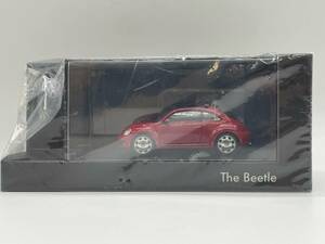 NS34319 【 未開封 】 Volkswagen フォルクスワーゲン 1/43 The Beetle ザ・ビートル ミニカー ディーラー特注 赤色 レッド カラーサンプル