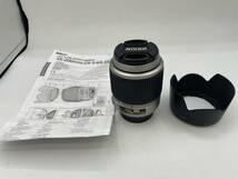 N34791 Nikon ニコン カメラ レンズ AF-S DX Nikkor 55-200mm 1:4-5.6G ED ズームレンズ 一眼レフ 望遠 説明書付 オートフォーカス_画像1