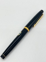 K67【未使用!!】 PILOT CUSTOM GRANDEE パイロット カスタム グランディ 万年筆 ペン先 14K 585 筆記用具 ブラック ゴールド 細字 F ■_画像6