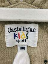 N33803 ◆Castelbbajac Kids sport ◆ 子供服 カステルバジャック オーバオール 100サイズ ブラウン 高級_画像4