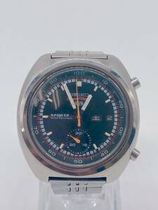 N34662 【希少】SEIKO セイコー 5 SPORTS 6139-7000 speed-timer メンズ 時計 スピードタイマー 自動巻き 腕時計