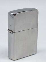 N34747 ZIPPO ブラッシュ クローム ジッポ オイルライター シンプル BRADFORD.PA. MADE IN U.S.A 喫煙グッズ プレーン_画像1