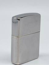 N34747 ZIPPO ブラッシュ クローム ジッポ オイルライター シンプル BRADFORD.PA. MADE IN U.S.A 喫煙グッズ プレーン_画像2