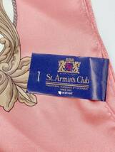 N33884 St.Armin's Club セントアーミンズクラブ スカーフ シルク100% 春色 船柄 ファッション小物 ストール_画像6