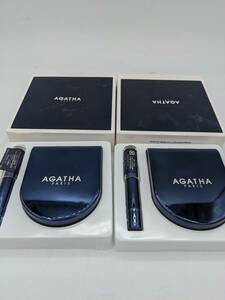 N34756 【未使用】AGATHA アガタ フィッティングタッチメイクアップキット ファンデーション リップグロス ティンテッドリップグロウ