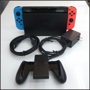 1552T ニンテンドースイッチ Nintendo Switch 旧モデル HAC-001 Joy-Con ネオンブルー/ネオンレッド 2017年製