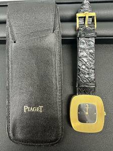 ★ピアジェ　PIAGET 99022/278455★　アンティーク K18金制腕時計　ケース付き　不動品　リュウズ操作OK