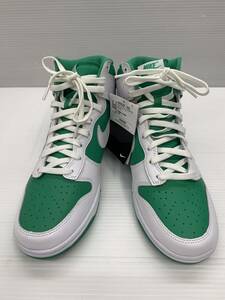 153-Ky12870-80r Nike Dunk High Green White ナイキ ダンク ハイ グリーン ホワイト 28cm DV0829-300 箱無し本体のみ 未使用品