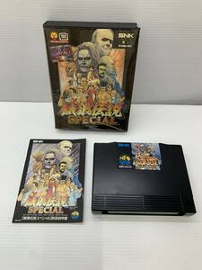 42-y12513-80s ネオジオ ロム カセット NEO GEO 餓狼伝説 スペシャル SNK 動作確認済