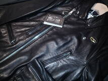 新品 タグ付き レア!! 2期販売 ルイスレザー × アンダーカバー ライトニング 36 Ｂ・BLACK ブラック UNDERCOVER × Lewis Leathers_画像2