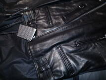 新品 タグ付き レア!! 2期販売 ルイスレザー × アンダーカバー ライトニング 36 Ｂ・BLACK ブラック UNDERCOVER × Lewis Leathers_画像6