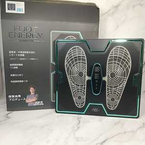 675●同梱NG 保阪尚希 イッティ FOOT ENERGY フットエナジー 足裏マッサージ EMSマッサージ エクササイズ用品 箱 美品 欠品有 現状