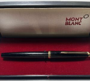 2-28★未使用 MONTBLANC 万年筆 221 ペン先585刻印 K14 専用ケース付 モンブラン