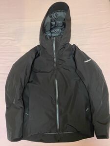 POLEWARDS ポールワーズ PWAFM01 サイズM WATER PROOF SHELL DOWN JACKET ダウンジャケット　ナイロン　ブラック