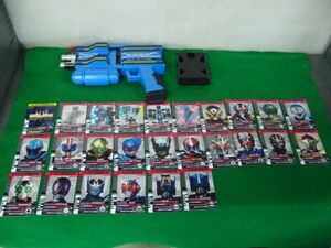 Kamen Rider Zio Transformation Load Gun Dx Neodiendriver Body, держатель карт, 26 карт