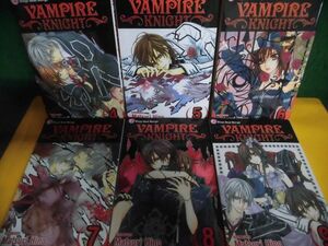 洋書コミック　ヴァンパイア騎士　Vampire Knight Vol.4-9巻の6冊セット Matsuri Hino　ペーパーバック