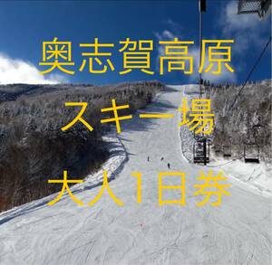  внутри .. высота . лыжи место 23-24 взрослый 1 день талон Nagano префектура .. высота . внутри .. подъёмник талон лыжи место талон лыжи сноуборд сноуборд 