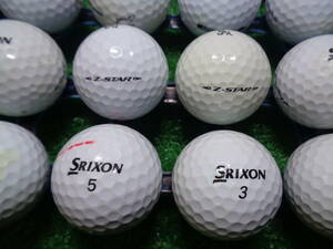 [MSR186.] 【マジック】 B級 スリクソン ゼットスター 19年 SRIXON Z・STAR 30球 ロストボール 【中古】