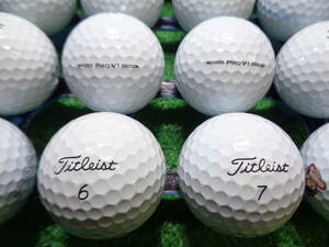 [MTL591.] 【マジック】 B級 タイトリスト プロ ブイワン 23年 Titleist PRO V1 20球 ロストボール【中古】