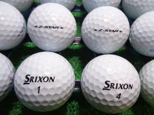 [MSR235.] 【マジック】 B級 スリクソン ゼットスター 21年 SRIXON Z・STAR 20球 ロストボール 【中古】