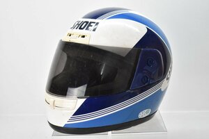 SHOEI ビンテージ フルフェイス ヘルメット RSV-GRAD 青 M(57-58cm)[ショーエイ][ブルー][水色][デザイン][当時物][旧車]H