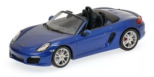 ミニチャンプス 1/43 ポルシェ ボクスター S 981 2012 ブルーメタリック Minichamps Porsche Boxster 410061030