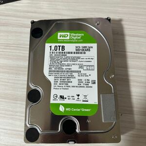 A526:◇動作保証/AVコマンド対応◆使用0時間 WDC SATA 3.5インチHDD SATA 1000GB 1TB WD10EARS-67Y5B1