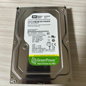 A555:◇動作保証/AVコマンド対応◆使用0時間 WDC SATA 3.5インチHDD SATA 1000GB 1TB WD10EURX-14UY4Y0