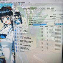 W8:【動作保証/使用0時間/AVコマンド対応】1TB HDD WDC WD10JUCT-63CYNY0 5400rpm 9.5mm 2.5インチ HDD _画像2