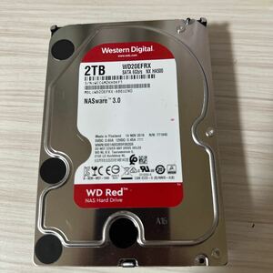 X534:【動作保証/使用0時間/AVコマンド対応】WDC WD20EFRX 3.5インチHDD SATA 2TB 2000GB