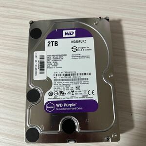 X551:【動作保証/使用0時間/AVコマンド対応】WDC WD20PURZ-85GU6Y0 3.5インチHDD SATA 2TB 2000GB