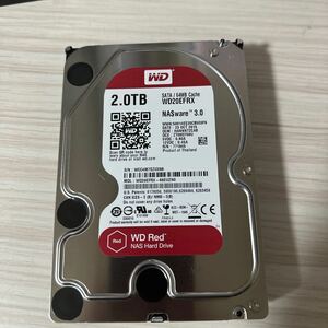 X553:【動作保証/使用0時間/AVコマンド対応】WDC WD20EFRX 3.5インチHDD SATA 2TB 2000GB