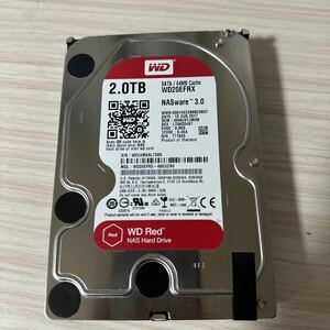 X9:【動作保証/使用0時間/AVコマンド対応】WDC WD20EFRX 3.5インチHDD SATA 2TB 2000GB