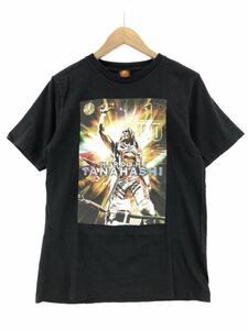 新日本プロレスリング New Japan Pro-Wrestling プリント Tシャツ sizeM/黒 ■◆ ☆ eac9 メンズ