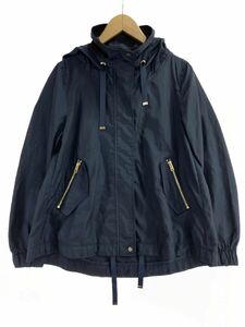 ZARA basic ザラ ベーシック ナイロン ジャケット sizeusaS/紺 ■◇ ☆ eac9 レディース