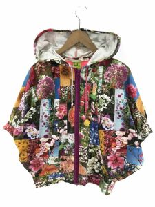 Paul Smith ポールスミス 花柄 ジップアップ パーカー sizeM/マルチカラー ■◇ ☆ eac9 レディース